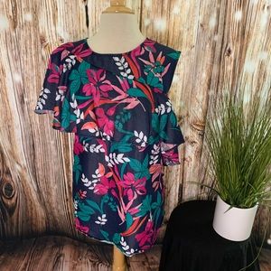 XL pink and green floral shirt from isabel.